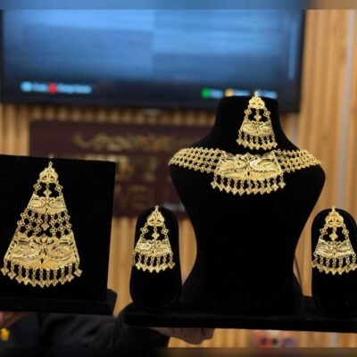 Real Goldlook Morni Chain choker set with Passa (Limited Time Offer)
