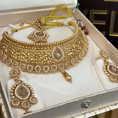 Real Goldlook Antique Collar set