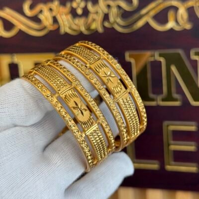 Real Gold Look Premium Bangles 2.6