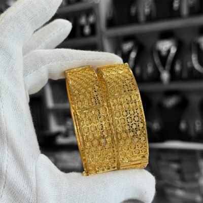 Real Gold Look Turkish Gold Bangles Sequence