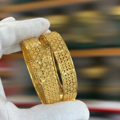 Real Gold Look Turkish Bangles Sleek
