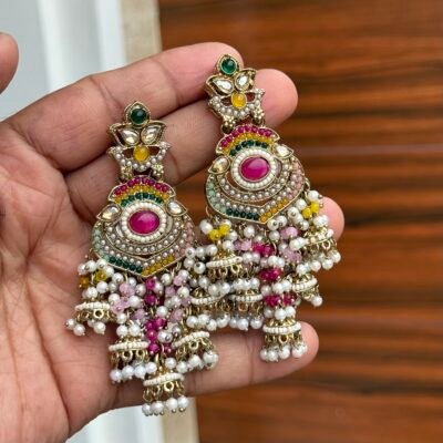 Best Seller Pakistani Earings Navratna