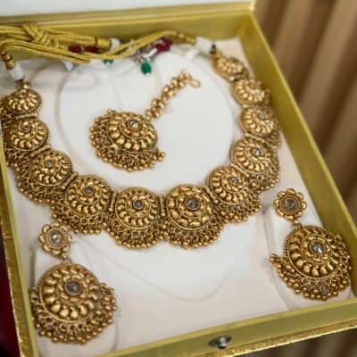 Real Goldlook Most Famous Antique Necklace set