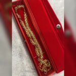 Real Gold Look Lotus Chain