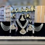 The Grand Pakistani Ranihaar with earings tikka and Sahare