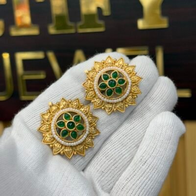 Real Goldlook Antique Tops Classic Green