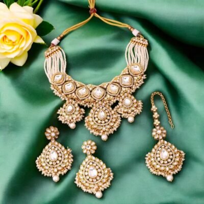 Most Demanded Premium Kundan Necklace set