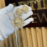 Real Gold Look Signature Pearl Kitty set