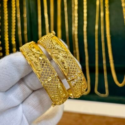 Real Gold Look Premium Turkish Gold Bangles Top Trending