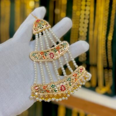 Oversized Jadau Passa Navratna