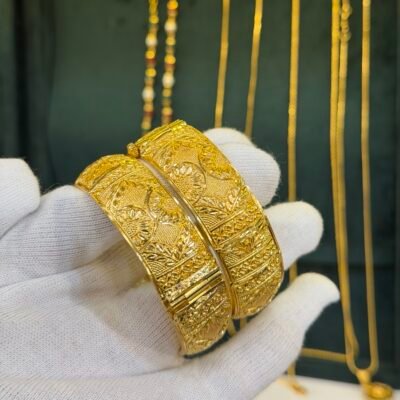 Real Goldlook New Turkish Gold Bangles