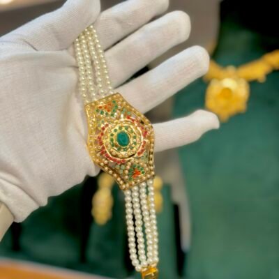 Real Gold Look New Bracelet Style Baahi Navratna