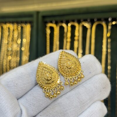 Real Gold Look Rawaiti Mini Beeds Earings