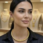 Real Goldlook Pipe Hasli with Tops