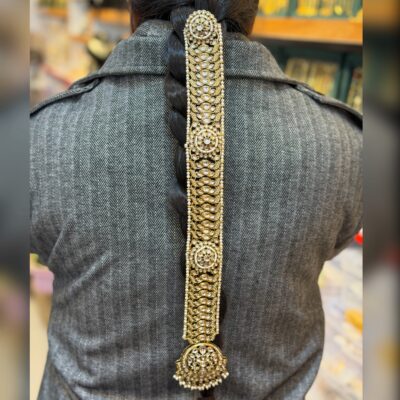 Kundan Braid Accessory