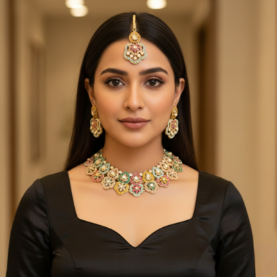 Elegant Navratan Set