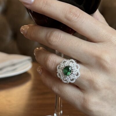 Premium AD Ring Emerald